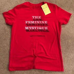 The Feminine Mystique by Betty Friedan book shirt